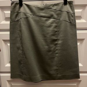 Banana Republic Grey Skirt Suit